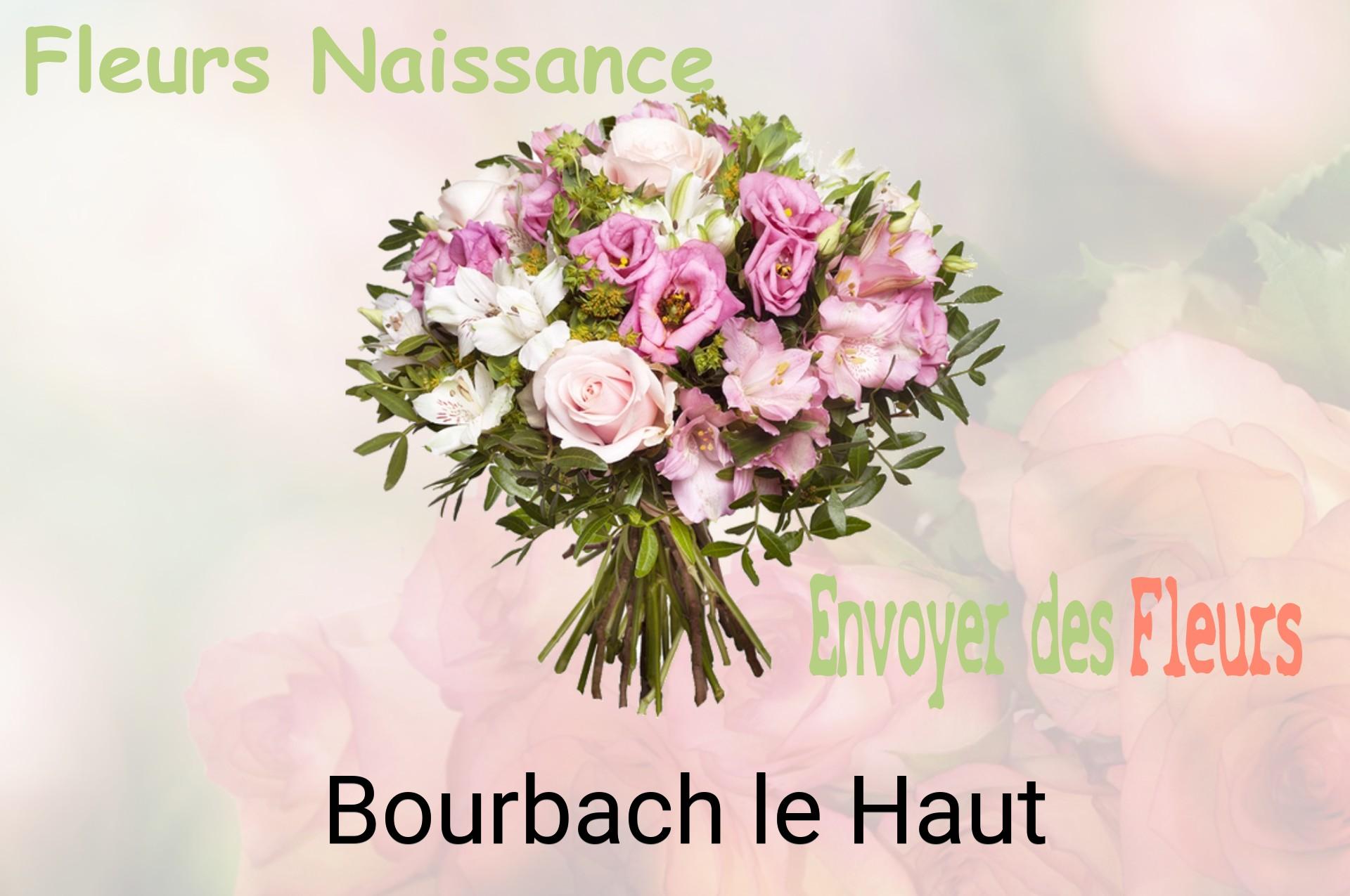 Bouquet de fleurs de naissance livré à Bourbach-le-Haut